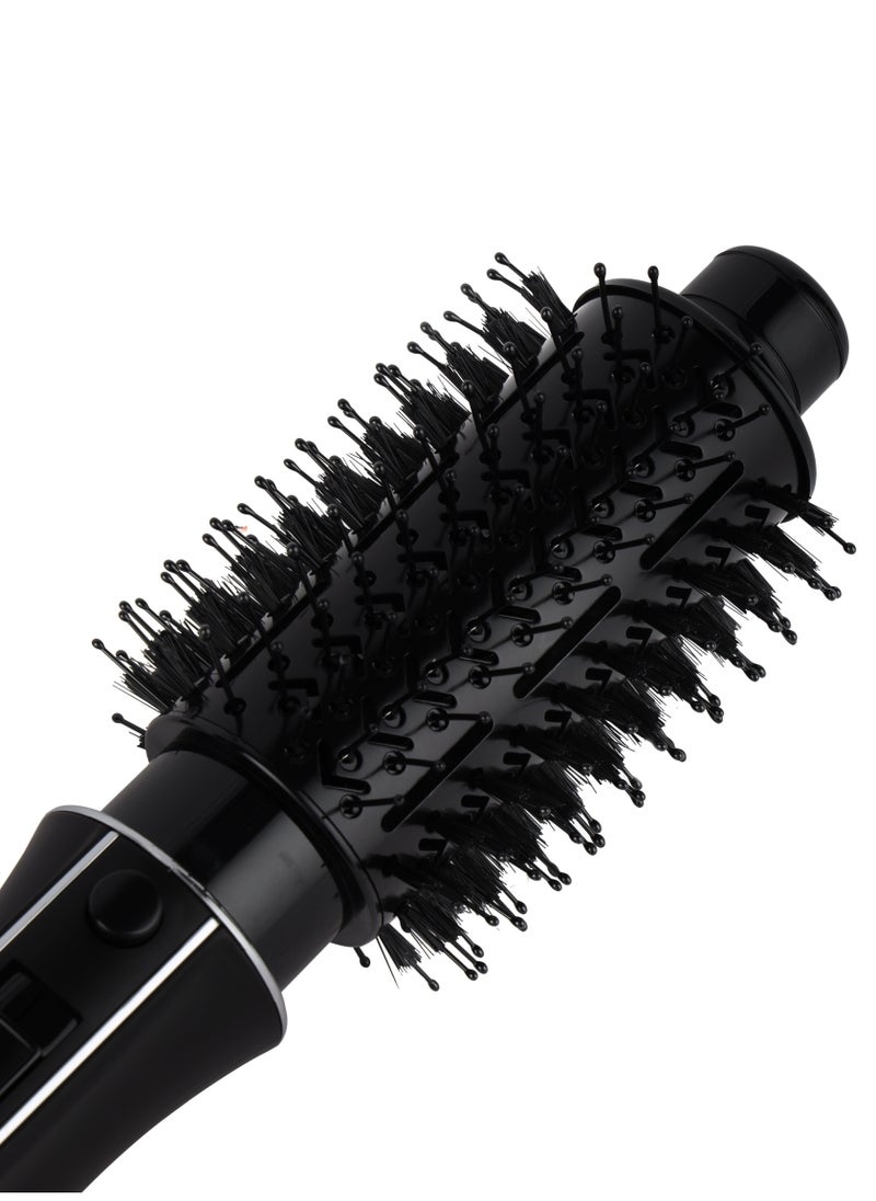 Olsenmark 3 In 1 Hair Styling Hot Air Brush OMH4111 With 3 Temperatures Cool Air Setting, Overheat Protection, 360 Swivel Cord Black  - Image 2
