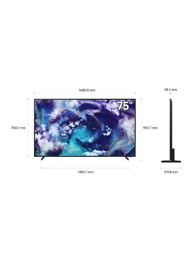 Samsung - 75 Inch Neo QLED TV, QN900F, 8K, Mini LED, 8K AI Upscaling, Metal Frame Design, Art Store, Glare Free,  Vision AI Smart TV, QA75QN900FUXZN (2025 - UAE Version) QN900F TITAN BLACK - Image 1