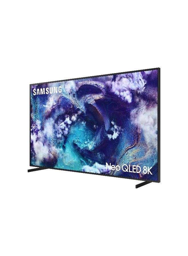 Samsung 75 Inch Neo QLED TV, QN900F, 8K, Mini LED, 8K AI Upscaling, Metal Frame Design, Art Store, Glare Free,  Vision AI Smart TV, QA75QN900FUXZN (2025 - UAE Version) QN900F TITAN BLACK - Image 3