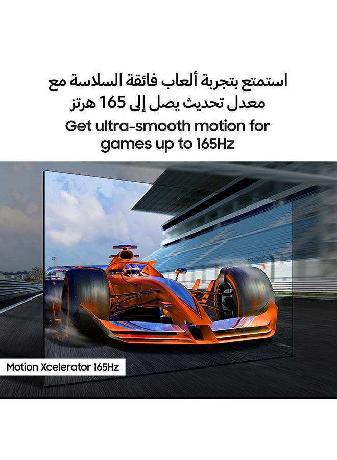 سامسونج 83 Inch OLED TV, S95F, 4K, NQ4 AI Gen3 Processor, Glare Free, OLED HDR Pro, Motion Xcelerator 165Hz,  Vision AI Smart TV, QA83S95FAEXZN (2025 - UAE Version) S95F GRAPHITE BLACK  - Image 4