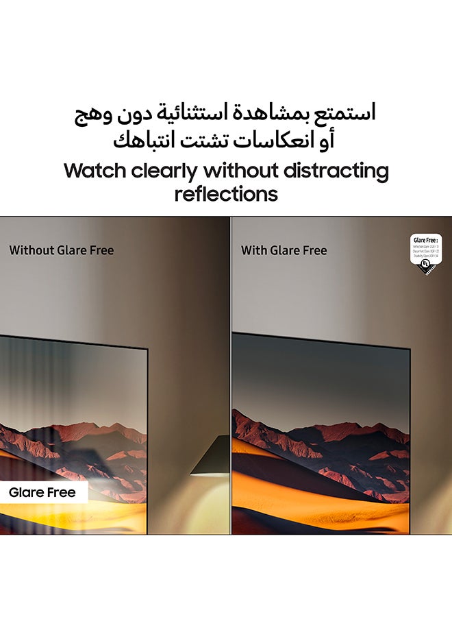 سامسونج 83 Inch OLED TV, S95F, 4K, NQ4 AI Gen3 Processor, Glare Free, OLED HDR Pro, Motion Xcelerator 165Hz,  Vision AI Smart TV, QA83S95FAEXZN (2025 - UAE Version) S95F GRAPHITE BLACK  - Image 3