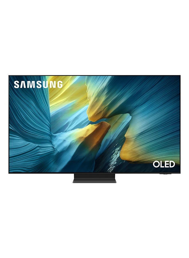 سامسونج تلفاز OLED بحجم 83 بوصة، S95F، 4K، معالج NQ4 AI Gen3، خالي من الوهج، OLED HDR Pro، Motion Xcelerator 165Hz، تلفاز ذكي Vision AI، QA83S95FAEXZN (2025 - نسخة الإمارات) - Image 1
