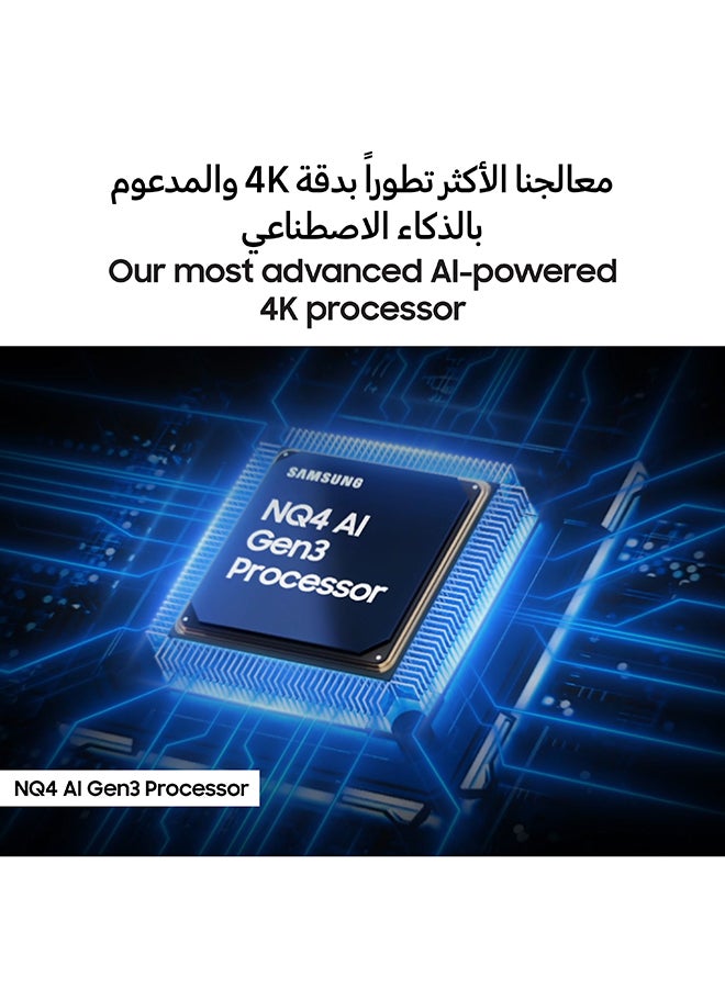 سامسونج - 77 Inch OLED TV, S95F, 4K, NQ4 AI Gen3 Processor, Glare Free, OLED HDR Pro, Motion Xcelerator 165Hz,  Vision AI Smart TV, QA77S95FAUXZN (2025 - UAE Version) S95F GRAPHITE BLACK - Image 1