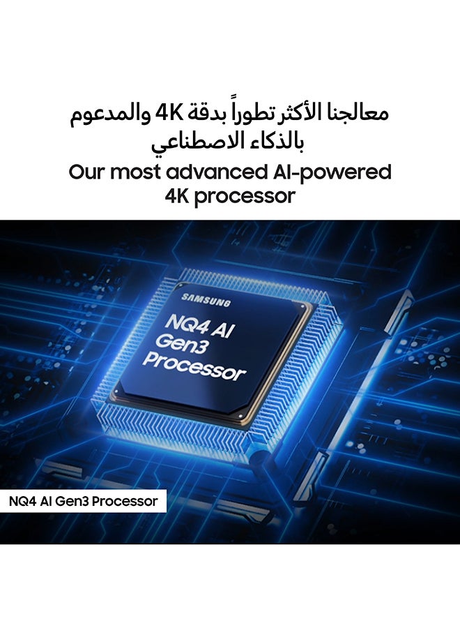 سامسونج 83 Inch OLED TV, S90F, 4K, NQ4 AI Gen3 Processor, 4K AI Upscaling Pro, OLED HDR+, Motion Xcelerator 144Hz,  Vision AI Smart TV, QA83S90FAEXZN (2025 - UAE Version) S90F GRAPHITE BLACK  - Image 4