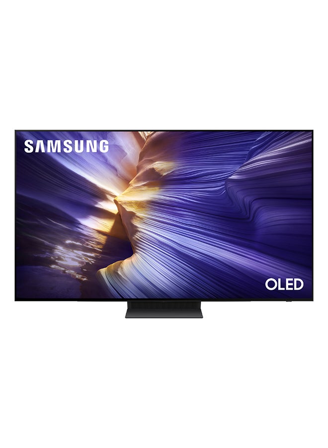 Samsung 65 Inch OLED TV, S90F, 4K, NQ4 AI Gen3 Processor, 4K AI Upscaling Pro, OLED HDR+, Motion Xcelerator 144Hz,  Vision AI Smart TV, QA65S90FAEXZN (2025 - UAE Version) S90F GRAPHITE BLACK - Image 1