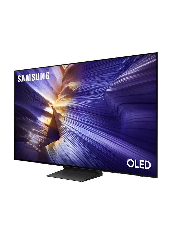 سامسونج 55 Inch OLED TV, S90F, 4K, NQ4 AI Gen3 Processor, 4K AI Upscaling Pro, OLED HDR+, Motion Xcelerator 144Hz,  Vision AI Smart TV, QA55S90FAUXZN (2025 - UAE Version) S90F GRAPHITE BLACK  - Image 3