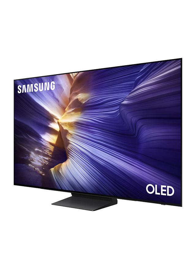 سامسونج تلفاز OLED بحجم 55 بوصة، S90F، 4K، معالج NQ4 AI Gen3، تحسين 4K AI Pro، OLED HDR+، Motion Xcelerator 144Hz، تلفاز ذكي Vision AI، QA55S90FAUXZN (2025 - نسخة الإمارات) - Image 3