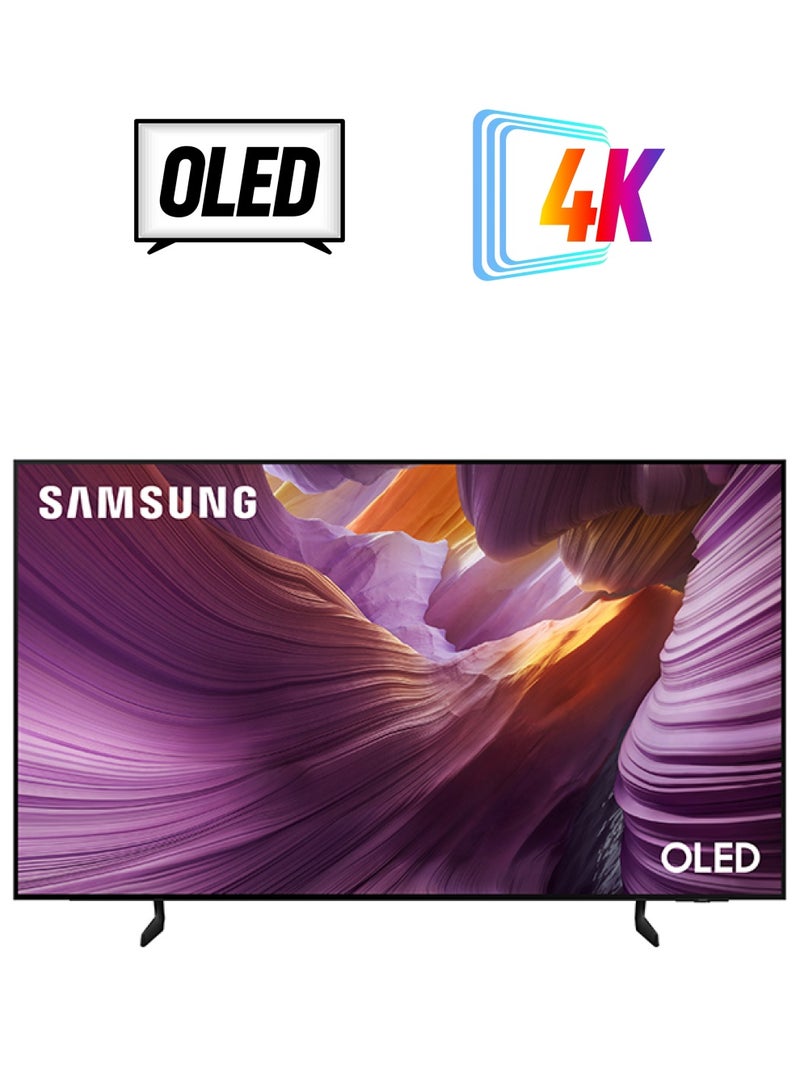 سامسونج 83 Inch OLED TV, S85F, 4K, NQ4 AI Gen2 Processor, 4K AI Upscaling, OLED HDR, PANTONE Validated,  Vision AI Smart TV, QA83S85FAEXZN (2025 - UAE Version) S85F GRAPHITE BLACK  - Image 1