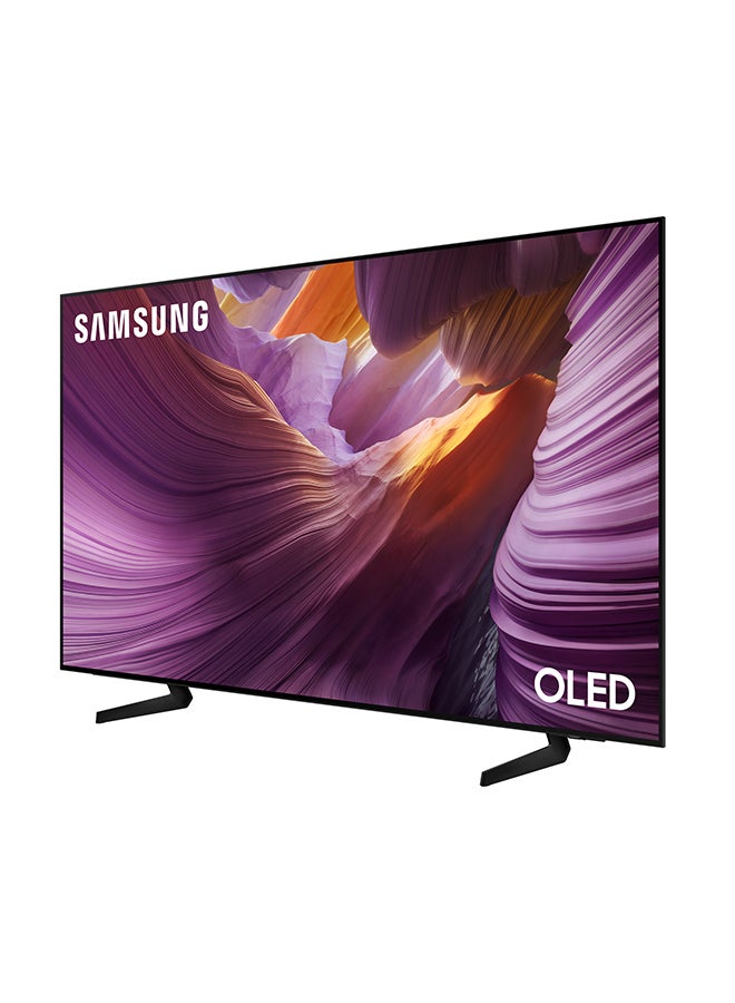 سامسونج 77 Inch OLED TV, S85F, 4K, NQ4 AI Gen2 Processor, 4K AI Upscaling, OLED HDR, PANTONE Validated,  Vision AI Smart TV, QA77S85FAEXZN (2025 - UAE Version) S85F GRAPHITE BLACK  - Image 3