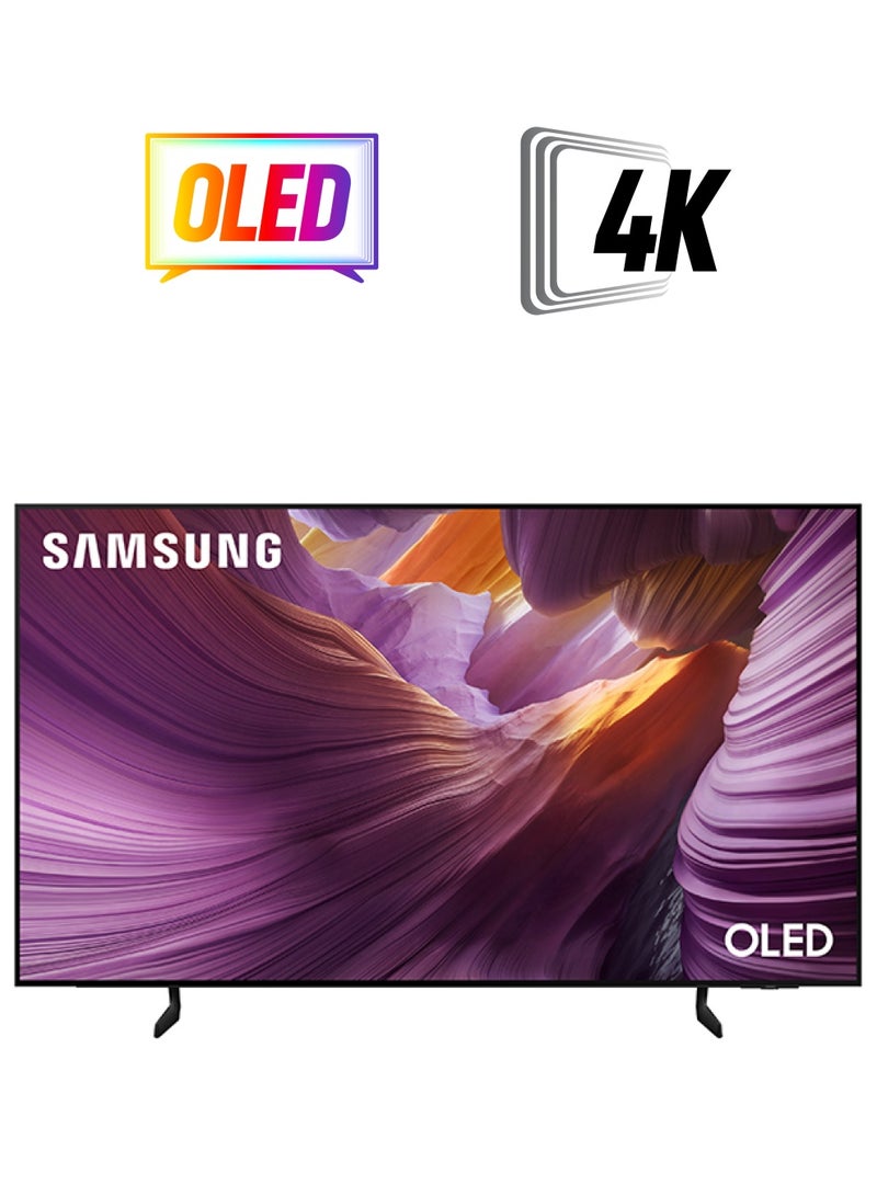 سامسونج 77 Inch OLED TV, S85F, 4K, NQ4 AI Gen2 Processor, 4K AI Upscaling, OLED HDR, PANTONE Validated,  Vision AI Smart TV, QA77S85FAEXZN (2025 - UAE Version) S85F GRAPHITE BLACK  - Image 1
