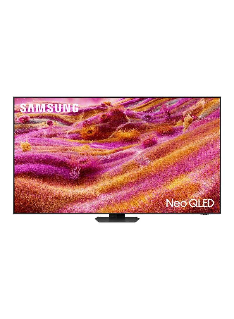 Samsung 85 Inch Neo QLED TV, QN90F, 4K, Mini LED, NQ4 AI Gen3 Processor, 4K AI Upscaling Pro, Glare Free, Neo Quantum HDR+,  Vision AI Smart TV, QA85QN90FAUXZN (2025 - UAE Version) QN90F TITAN BLACK - Image 1