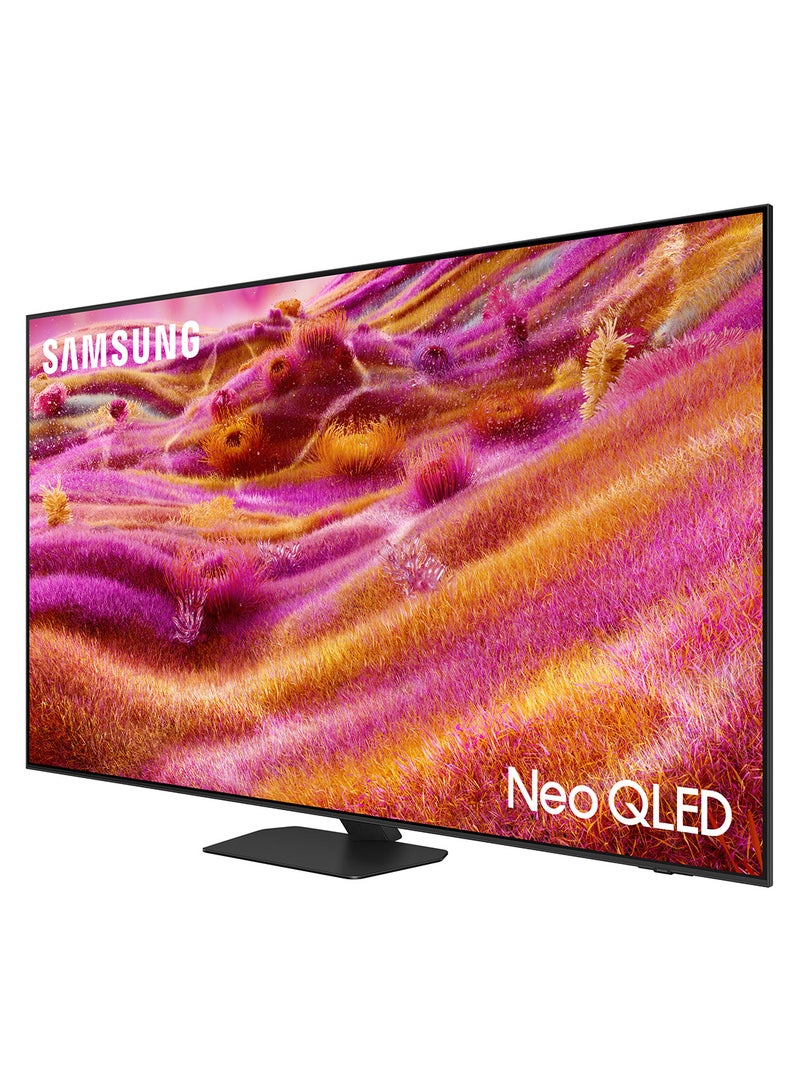 Samsung 65 Inch Neo QLED TV, QN90F, 4K, Mini LED, NQ4 AI Gen3 Processor, 4K AI Upscaling Pro, Glare Free, Neo Quantum HDR+,  Vision AI Smart TV, QA65QN90FAUXZN (2025 - UAE Version) QN90F TITAN BLACK  - Image 2