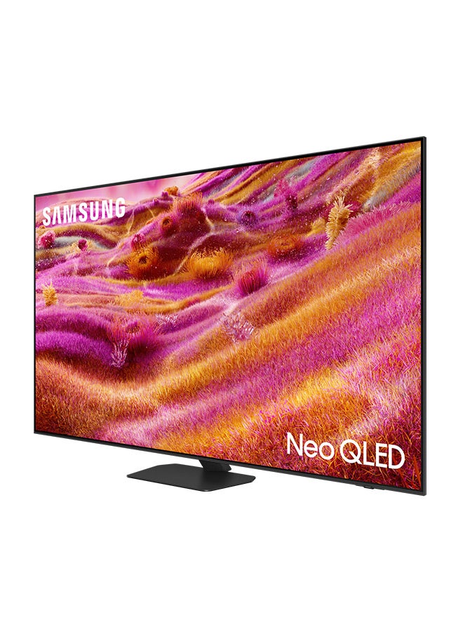 Samsung - 55 Inch Neo QLED TV, QN90F, 4K, Mini LED, NQ4 AI Gen3 Processor, 4K AI Upscaling Pro, Glare Free, Neo Quantum HDR+,  Vision AI Smart TV, QA55QN90FAUXZN (2025 - UAE Version) QN90F TITAN BLACK - Image 1