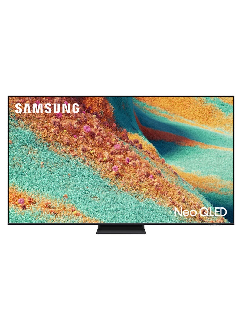 Samsung 65 Inch Neo QLED TV, QN85F, 4K, Mini LED, NQ4 AI Gen2 Processor, Quantum Matrix Technology Plus, Dolby Atmos, Neo Quantum HDR+,  Vision AI Smart TV, QA65QN85FAUXZN (2025 - UAE Version) QN85F TITAN BLACK  - Image 1