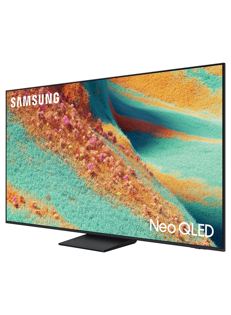 Samsung 65 Inch Neo QLED TV, QN85F, 4K, Mini LED, NQ4 AI Gen2 Processor, Quantum Matrix Technology Plus, Dolby Atmos, Neo Quantum HDR+,  Vision AI Smart TV, QA65QN85FAUXZN (2025 - UAE Version) QN85F TITAN BLACK  - Image 2