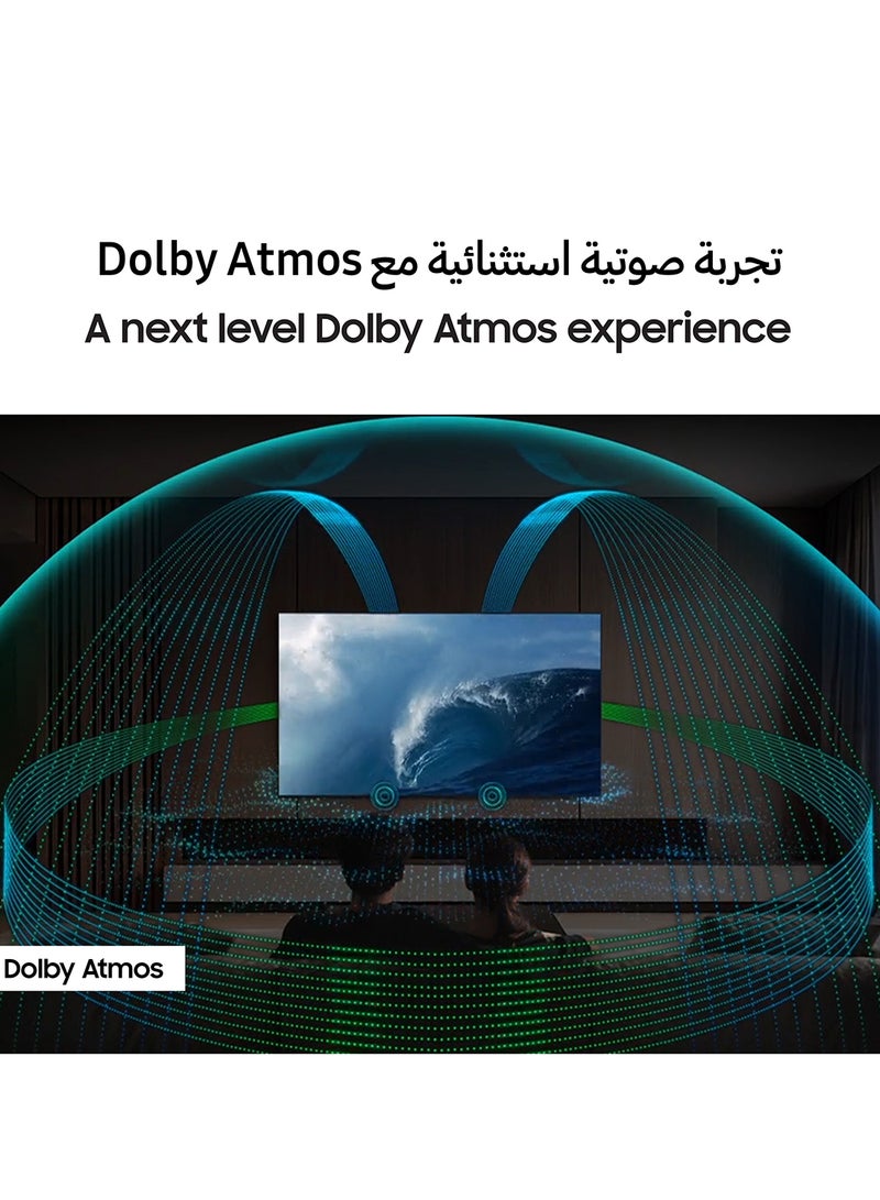 Samsung 65 Inch Neo QLED TV, QN85F, 4K, Mini LED, NQ4 AI Gen2 Processor, Quantum Matrix Technology Plus, Dolby Atmos, Neo Quantum HDR+,  Vision AI Smart TV, QA65QN85FAUXZN (2025 - UAE Version) QN85F TITAN BLACK  - Image 4