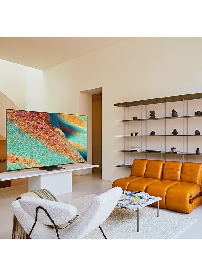 Samsung - 55 Inch Neo QLED TV, QN85F, 4K, Mini LED, NQ4 AI Gen2 Processor, Quantum Matrix Technology Plus, Dolby Atmos, Neo Quantum HDR+,  Vision AI Smart TV, QA55QN85FAUXZN (2025 - UAE Version) QN85F TITAN BLACK - Image 1
