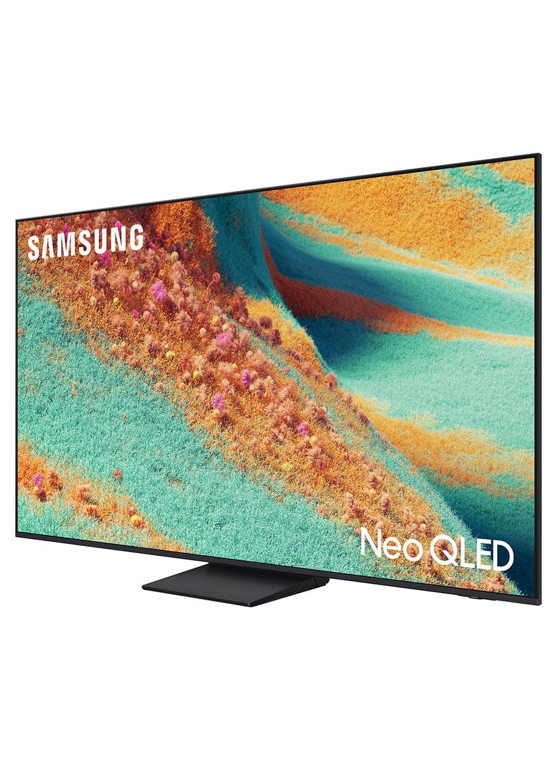Samsung 55 Inch Neo QLED TV, QN85F, 4K, Mini LED, NQ4 AI Gen2 Processor, Quantum Matrix Technology Plus, Dolby Atmos, Neo Quantum HDR+,  Vision AI Smart TV, QA55QN85FAUXZN (2025 - UAE Version) QN85F TITAN BLACK  - Image 2