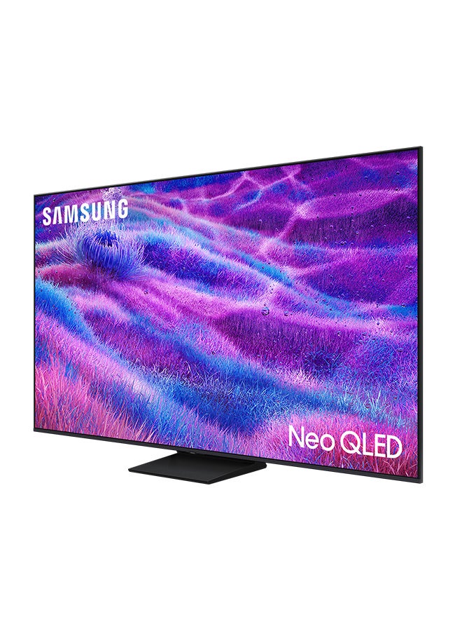 Samsung - 75 Inch Neo QLED TV, QN80F, 4K, Mini LED, NQ4 AI Gen2 Processor, Quantum Matrix Technology Core, 4K AI Upscaling, Dolby Atmos,  Vision AI Smart TV, QA75QN80FAUXZN (2025 - UAE Version) QN80F TITAN BLACK - Image 1