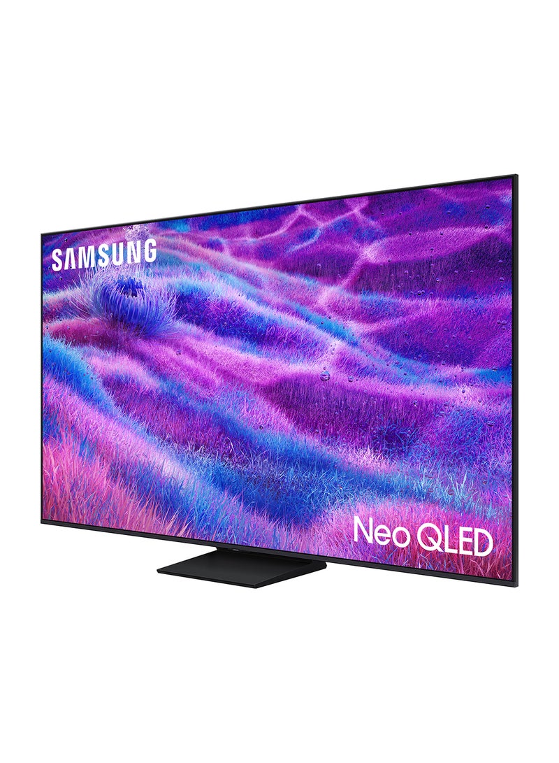 Samsung 75 Inch Neo QLED TV, QN80F, 4K, Mini LED, NQ4 AI Gen2 Processor, Quantum Matrix Technology Core, 4K AI Upscaling, Dolby Atmos,  Vision AI Smart TV, QA75QN80FAUXZN (2025 - UAE Version) QN80F TITAN BLACK  - Image 2