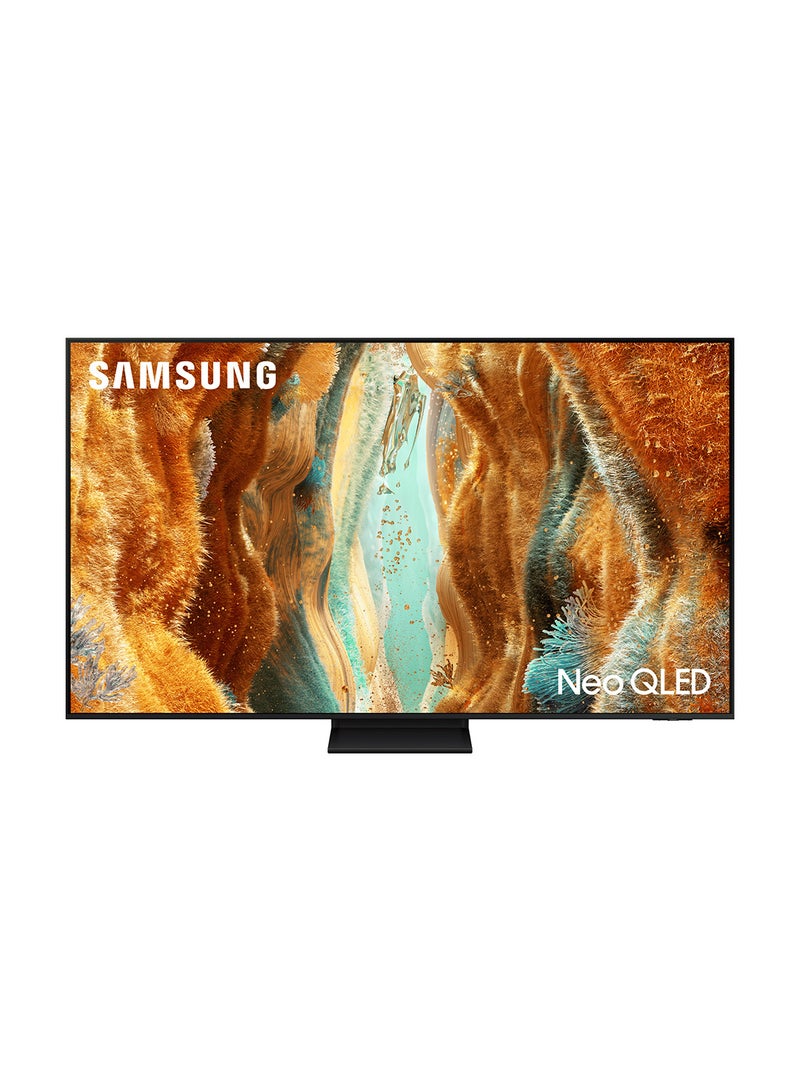 Samsung 85 Inch Neo QLED TV, QN70F, 4K, Mini LED, NQ4 AI Gen2 Processor, Quantum Matrix Technology Slim, Motion Xcelerator 144Hz,  Vision AI Smart TV, QA85QN70FAUXZN (2025 - UAE Version) QN70F BLACK  - Image 1