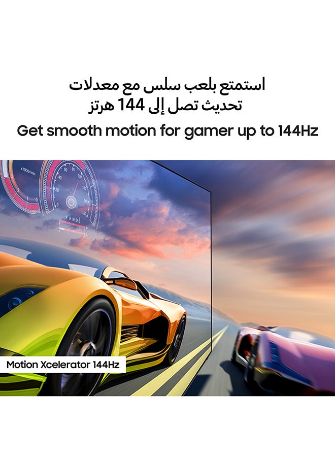 Samsung - 75 Inch Neo QLED TV, QN70F, 4K, Mini LED, NQ4 AI Gen2 Processor, Quantum Matrix Technology Slim, Motion Xcelerator 144Hz,  Vision AI Smart TV, QA75QN70FAUXZN (2025 - UAE Version) QN70F BLACK - Image 1