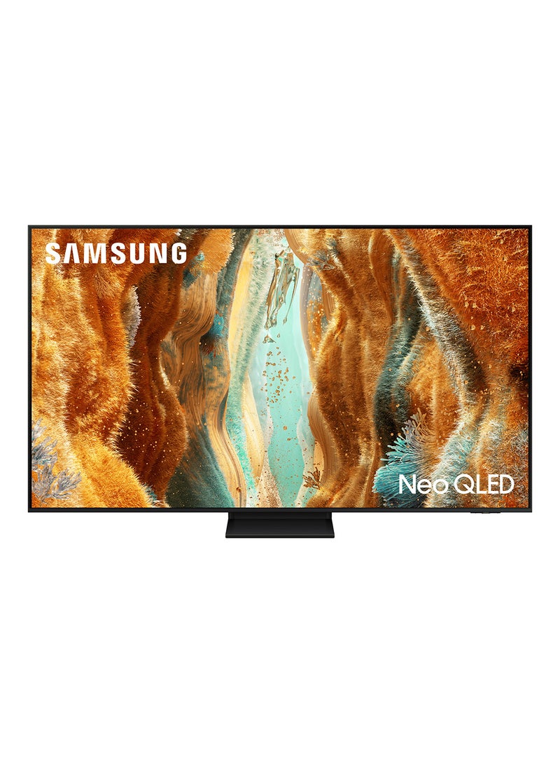 Samsung 75 Inch Neo QLED TV, QN70F, 4K, Mini LED, NQ4 AI Gen2 Processor, Quantum Matrix Technology Slim, Motion Xcelerator 144Hz,  Vision AI Smart TV, QA75QN70FAUXZN (2025 - UAE Version) QN70F BLACK  - Image 1