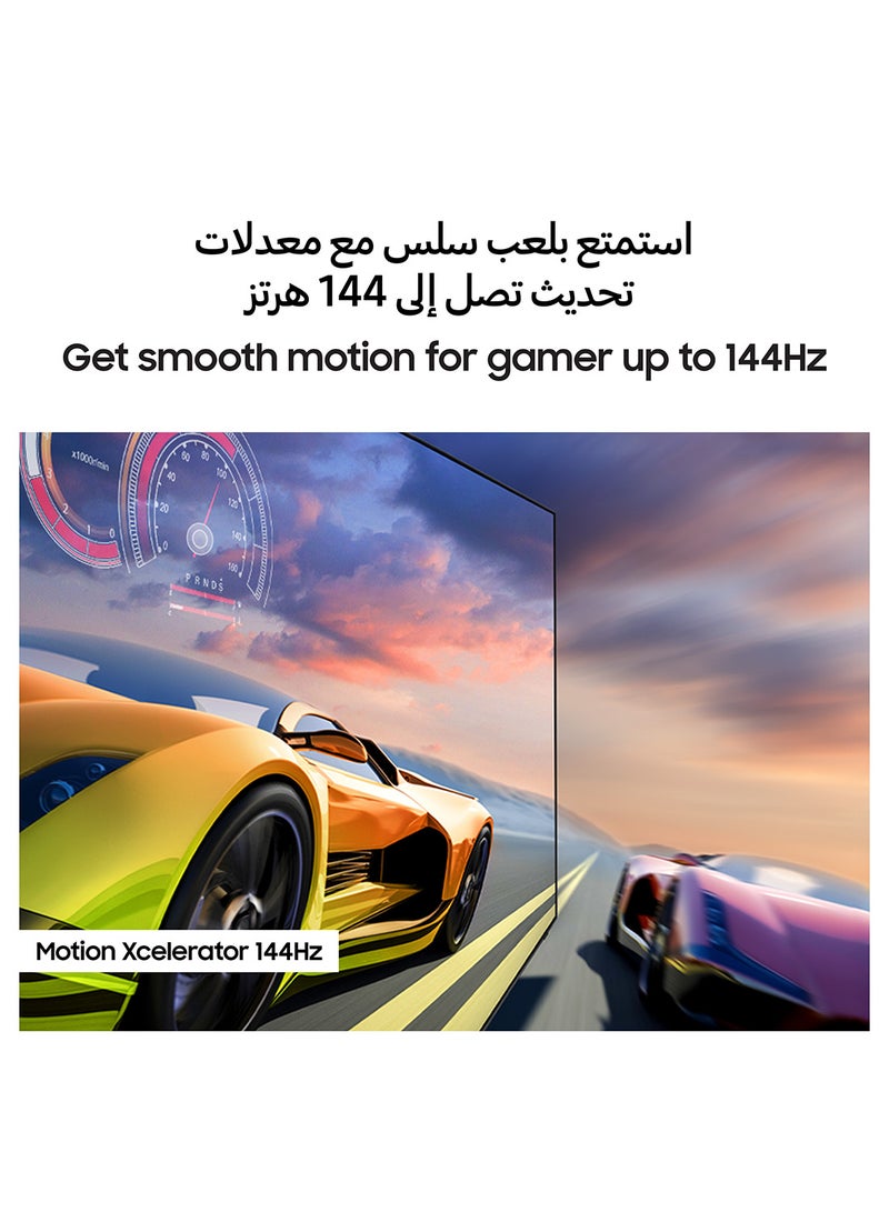 سامسونج تلفاز Neo QLED مقاس 75 بوصة، QN70F، 4K، Mini LED، معالج NQ4 AI Gen2، تقنية Quantum Matrix Slim، Motion Xcelerator 144Hz، تلفاز ذكي Vision AI، QA75QN70FAUXZN (2025 - نسخة الإمارات) - Image 5