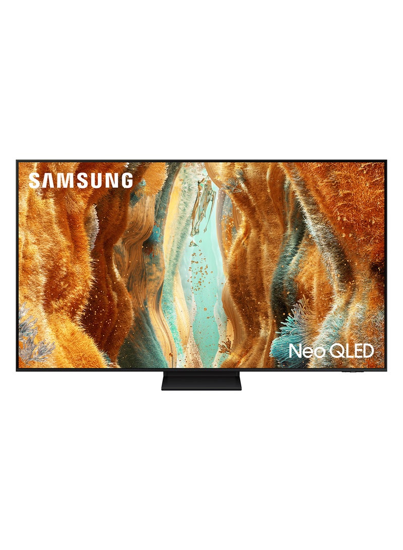 Samsung 55 Inch Neo QLED TV, QN70F, 4K, Mini LED, NQ4 AI Gen2 Processor, Quantum Matrix Technology Slim, Motion Xcelerator 144Hz,  Vision AI Smart TV, QA55QN70FAUXZN (2025 - UAE Version) QN70F BLACK  - Image 1