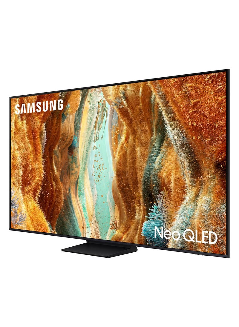 سامسونج 55 Inch Neo QLED TV, QN70F, 4K, Mini LED, NQ4 AI Gen2 Processor, Quantum Matrix Technology Slim, Motion Xcelerator 144Hz,  Vision AI Smart TV, QA55QN70FAUXZN (2025 - UAE Version) QN70F BLACK - Image 2