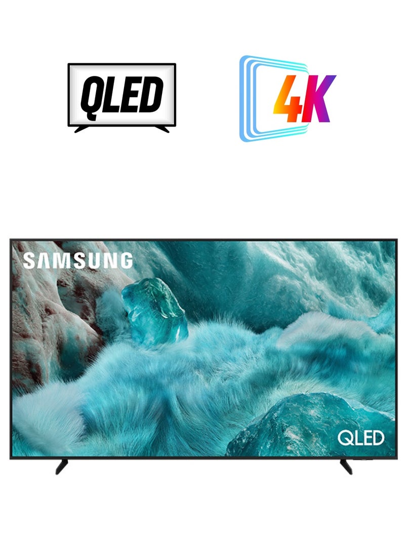سامسونج 65 Inch QLED TV, Q7F, 4K, Q4 AI Processor, 100% Color Volume with Quantum Dot,  Knox Security, Endless Free Content,  Vision AI Smart TV, QA65Q7FAAUXZN (2025 - UAE Version) Q7F BLACK  - Image 1