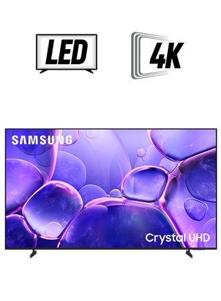 75 Inch Crystal UHD TV, U8000F, 4K, Crystal Processor 4K, MetalStream Design,  Knox Security, Endless Free Content, Smart TV, UA75U8000FUXZN (2025 - UAE Version) U8000F BLACK - pnsku/N70174752V/45/_/1749037502/6f8516e8-bec1-40b2-9f2d-d0510dd9d9df