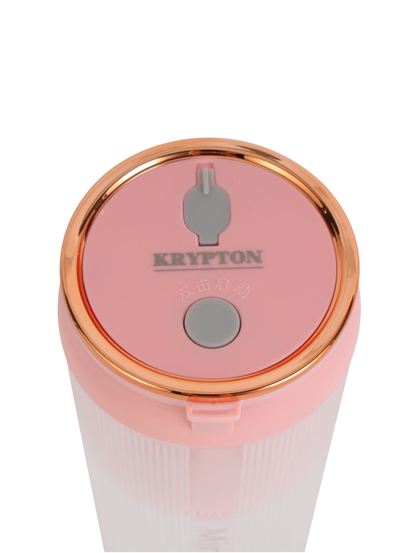 300 ml Rechargeable Portable Juicer | Powerful 35W Motor, Rechargeable Lithium Battery | Perfect for Juices, Smoothies, Milkshakes | 2 Years Warranty 35 W KNB6579 Multicolour