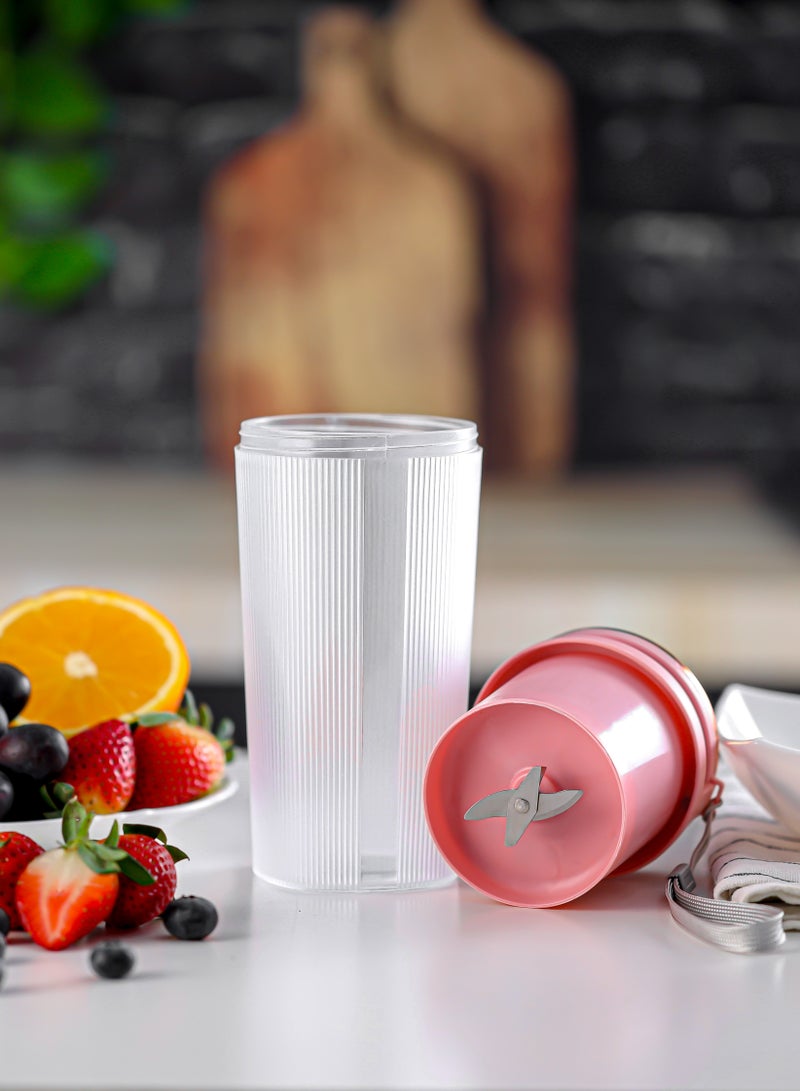 كريبتون 300 ml Rechargeable Portable Juicer | Powerful 35W Motor, Rechargeable Lithium Battery | Perfect for Juices, Smoothies, Milkshakes | 2 Years Warranty 35 W KNB6579 Multicolour  - Image 4
