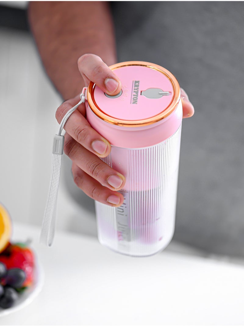 كريبتون 300 ml Rechargeable Portable Juicer | Powerful 35W Motor, Rechargeable Lithium Battery | Perfect for Juices, Smoothies, Milkshakes | 2 Years Warranty 35 W KNB6579 Multicolour  - Image 2