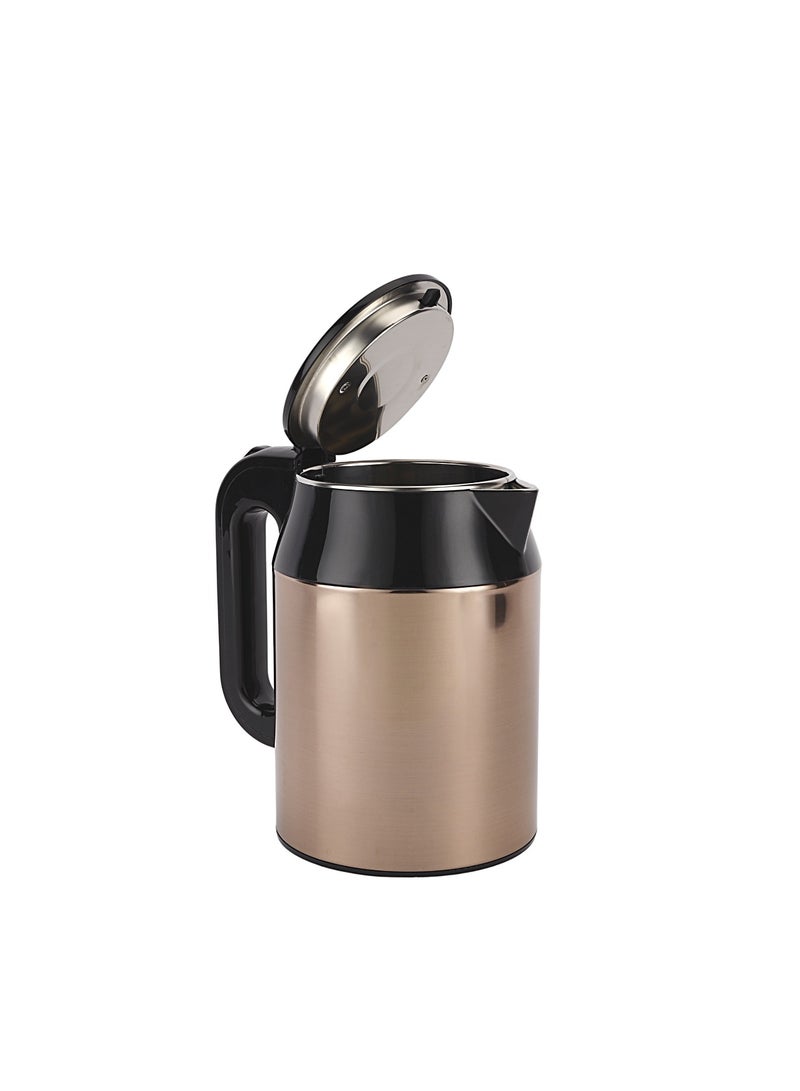 KRYPTON Krypton 2.0 L Double Layer Electric Kettle | 1500 W, 360-Degree Rotation Base with Auto Safety Off | Overheat Protection, Dry Boil Protection |  KNK6040, Black and Rose Gold , 2 Years Warranty 2 L 1500 W KNK6040 BLACK  - Image 2