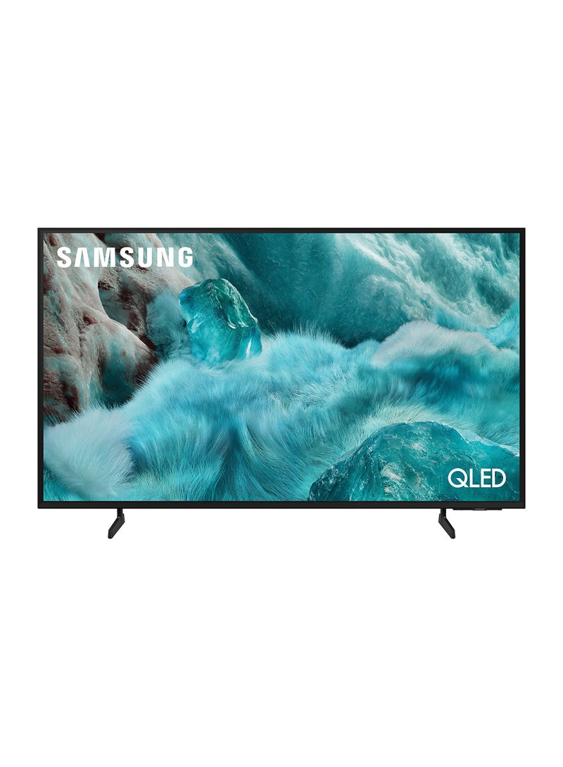 سامسونج 55 Inch QLED TV, Q7F, 4K, Q4 AI Processor, 100% Color Volume with Quantum Dot,  Knox Security, Endless Free Content,  Vision AI Smart TV, QA55Q7FA (2025 - International Version) Q7F BLACK  - Image 1