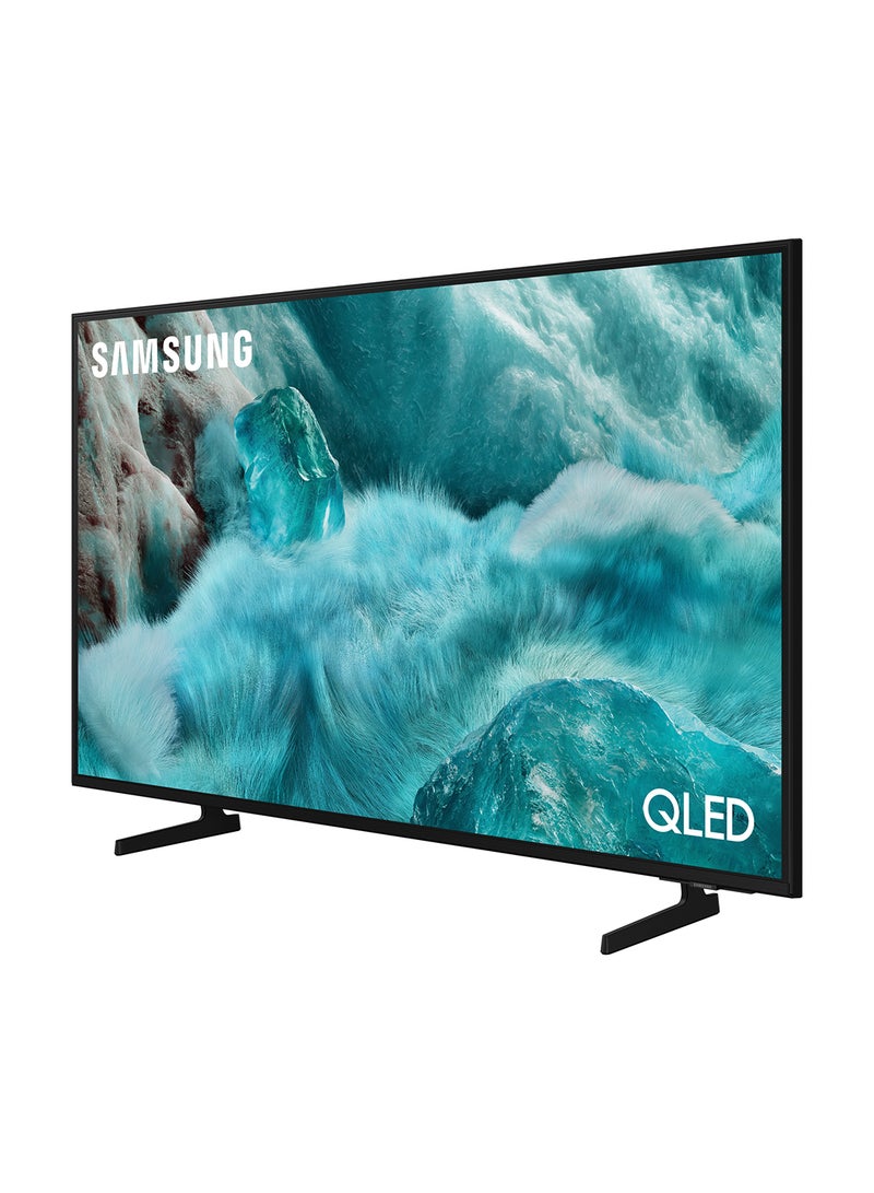 سامسونج 55 Inch QLED TV, Q7F, 4K, Q4 AI Processor, 100% Color Volume with Quantum Dot,  Knox Security, Endless Free Content,  Vision AI Smart TV, QA55Q7FA (2025 - International Version) Q7F BLACK  - Image 2