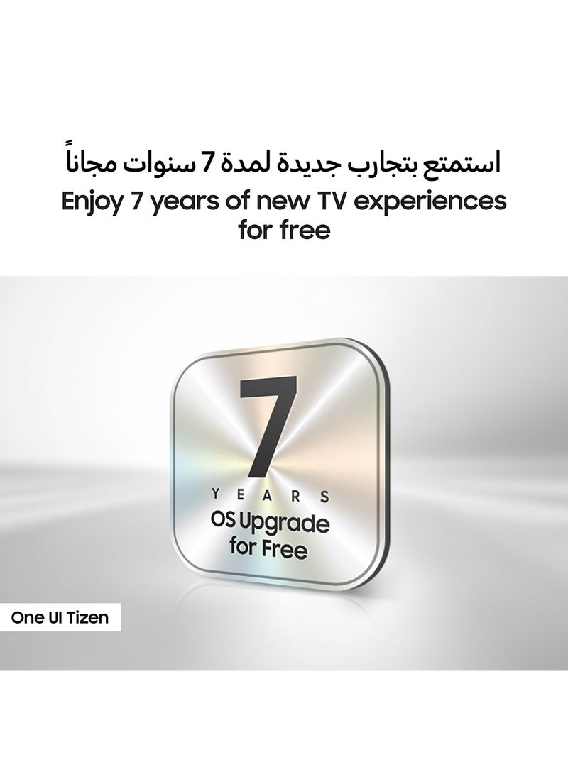55 Inch QLED TV, Q7F, 4K, Q4 AI Processor, 100% Color Volume with Quantum Dot,  Knox Security, Endless Free Content,  Vision AI Smart TV, QA55Q7FA (2025 - International Version) Q7F BLACK
