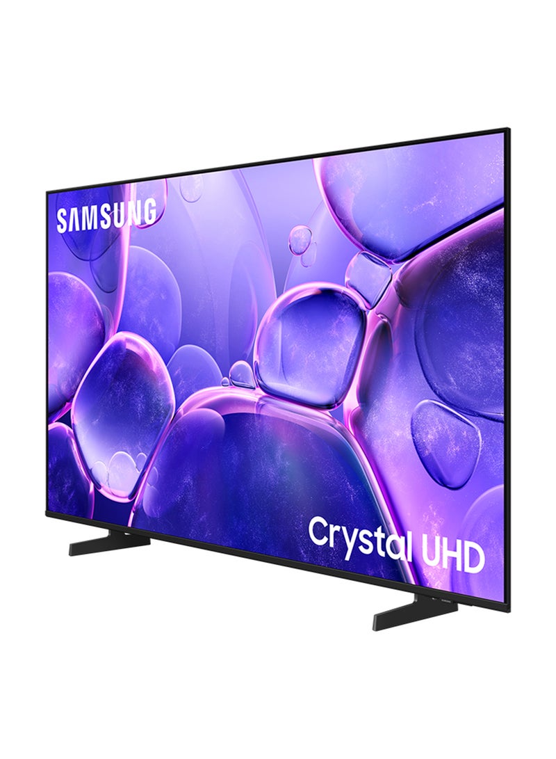 سامسونج 55 Inch Crystal UHD TV, U8000F, 4K, Crystal Processor 4K, MetalStream Design,  Knox Security, Endless Free Content, Smart TV, UA55U8000 (2025 - International Version) U8000F BLACK - Image 2