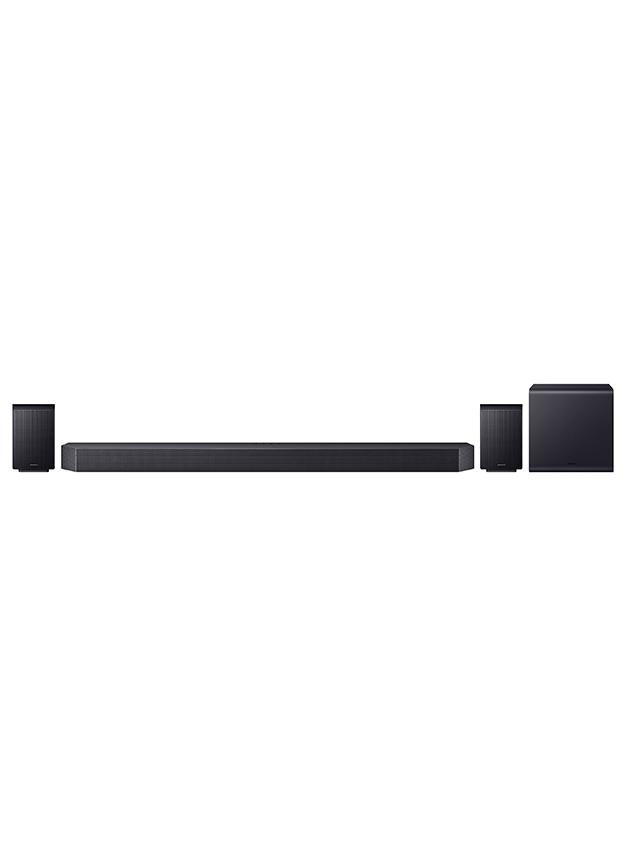 Samsung Q-series Soundbar, Q990F, 11.1.4 ch, Subwoofer & Rear Speaker, True 11.1.4ch Full Surround, Wireless Dolby Atmos, Q-Symphony, SpaceFit Sound Pro, HW-Q990F/ZN (2025 - UAE Version) HW-Q990F/ZN Titan Black - Image 1