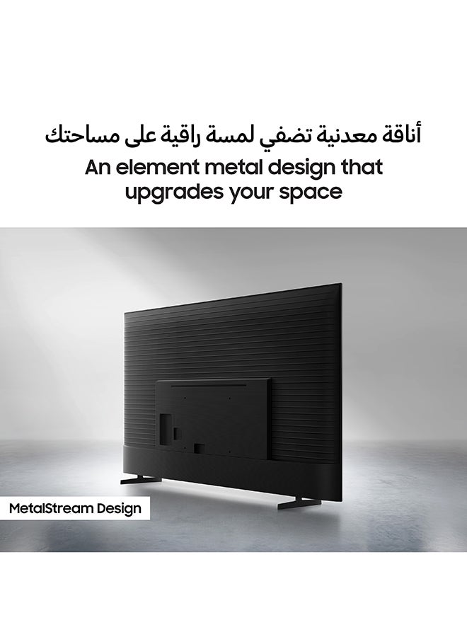55 Inch Crystal UHD TV, U8000F, 4K, Crystal Processor 4K, MetalStream Design,  Knox Security, Endless Free Content, Smart TV, UA55U8000FUXZN (2025 - UAE Version) U8000F BLACK