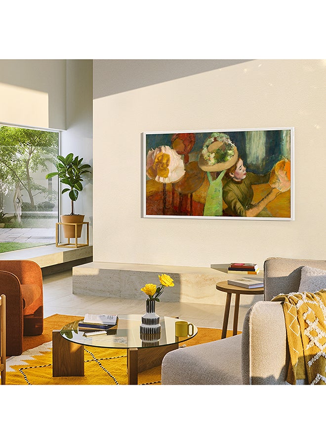 سامسونج - 65 Inch The Frame TV, LS03F, 4K, Modern Frame Design , Art Mode, Artful Picture Quality with QLED, ,  Vision AI Smart TV, QA65LS03FAUXZN (2025 - UAE Version) LS03F BLACK - Image 1