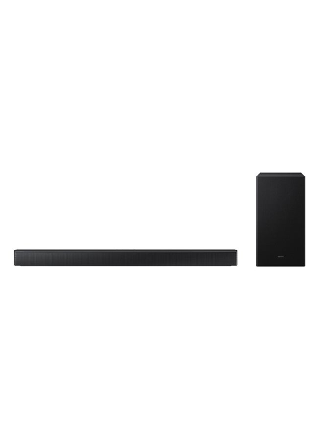 B-series Soundbar, B650F, 3.1 ch, Subwoofer, 3.1ch Sound, Q-Symphony, Dolby Audio / DTS Virtual:X, Adaptive Sound, (2025 - UAE Version) HW-B650F/ZN BLACK