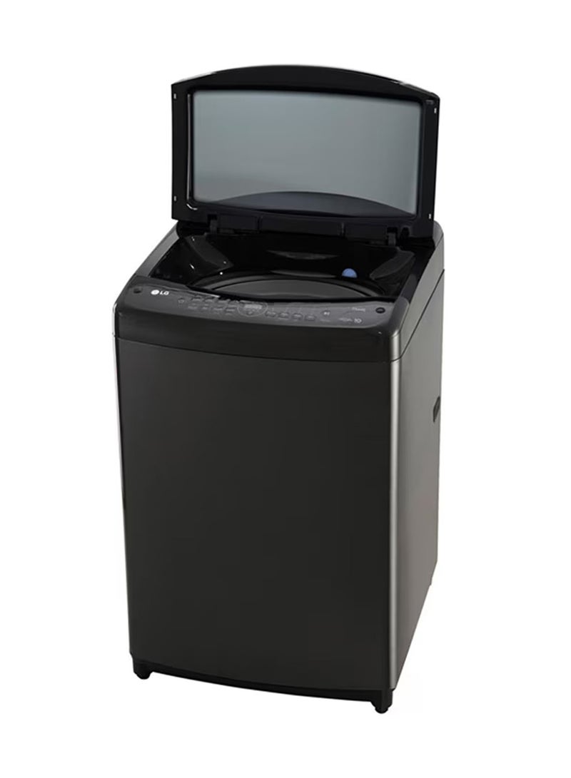 LG 15 Kg Top Load Washing Machine, AIDD, Tub Clean, Full Stainless Steel Tub, ThinQ T15H7EHHTP Middle Black Color  - Image 3