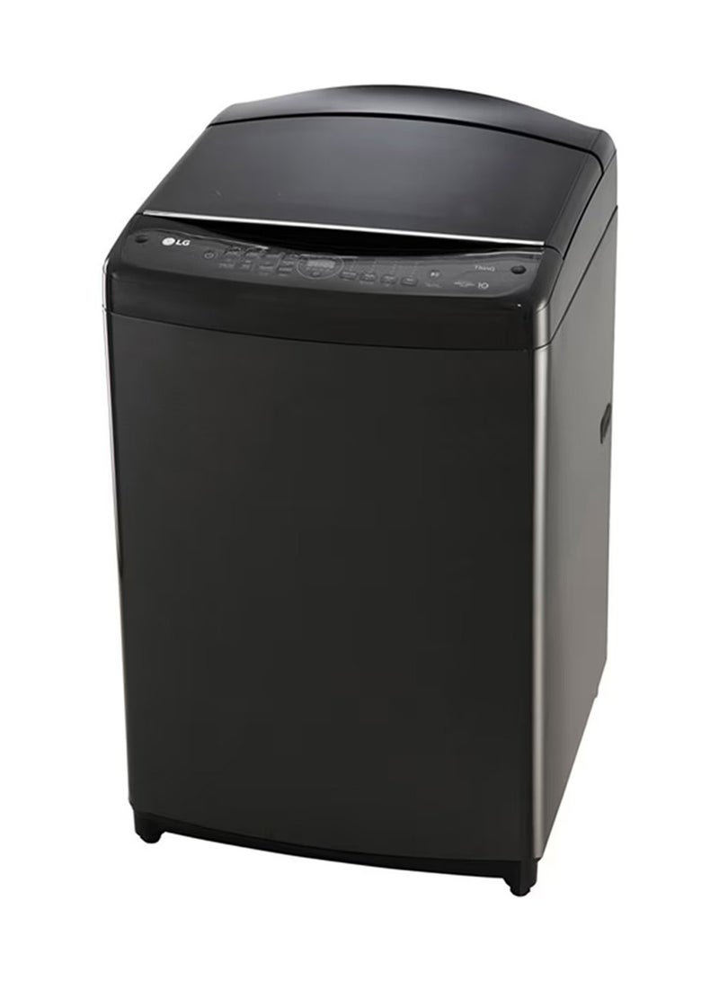 LG 15 Kg Top Load Washing Machine, AIDD, Tub Clean, Full Stainless Steel Tub, ThinQ T15H7EHHTP Middle Black Color  - Image 2