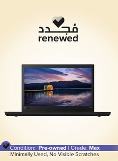 Renewed - ThinkPad T480 Laptop With 14-Inch FHD Display,Core i5 Processor/8th Gene/Quad Core/16GB RAM/512GB SSD/Intel HD Graphics/Windows 10 Pro English Black