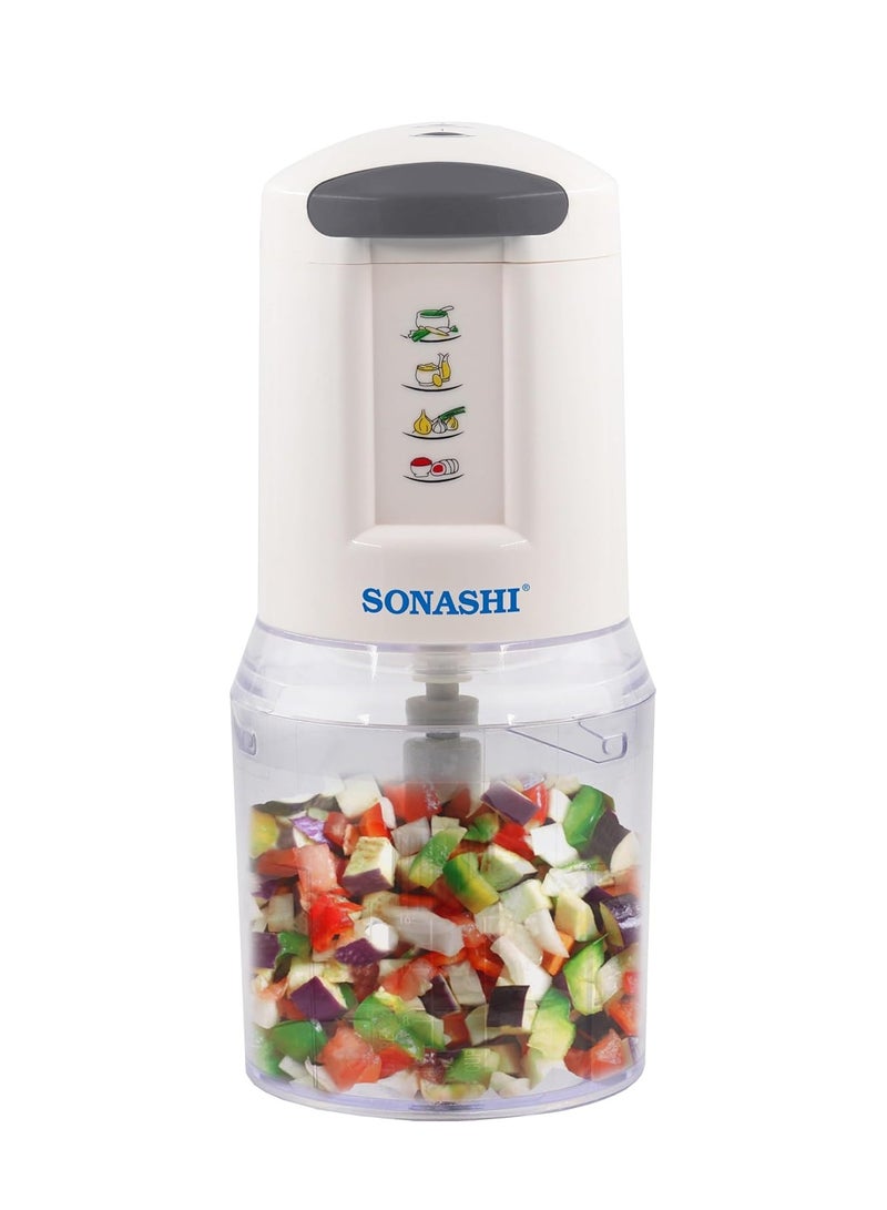 سوناشي غلاية بدون سلك سعة 1.8 لتر ومفرمة مطبخ | غلاية من الفولاذ المقاوم للصدأ مع طلاء رذاذ ومفرمة بشفرات فولاذية مزدوجة مع سرعتين | أفضل مجموعة للمطبخ SKT-1804 و SMC-22 - Image 2