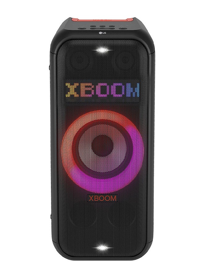 إل جي XBOOM XL7T Party Speaker, Booming Base, Party Lighting, USB - XL7T.DSAUELK Black  - Image 1