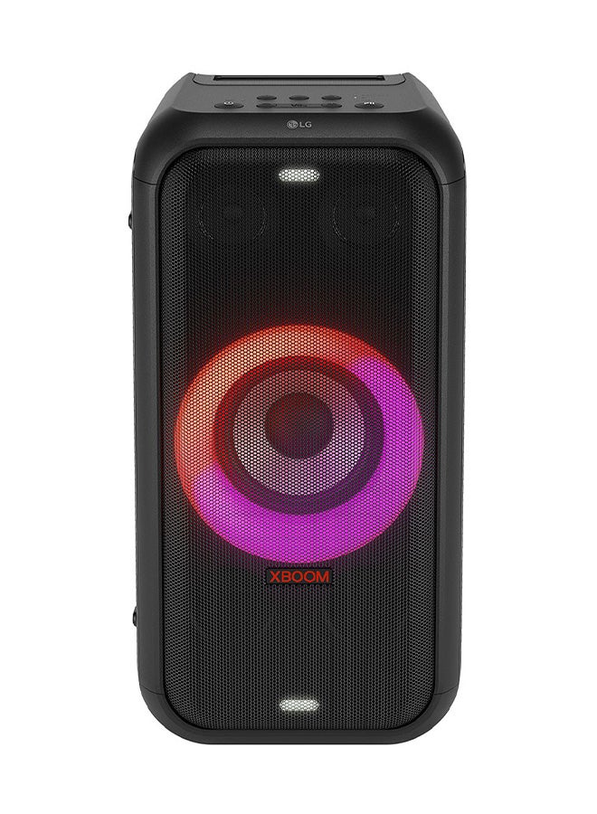 إل جي XBOOM XL5T Party Speaker, Booming Base, Party Lighting, Bluetooth, USB - XL5T.DSAUELK Black  - Image 1